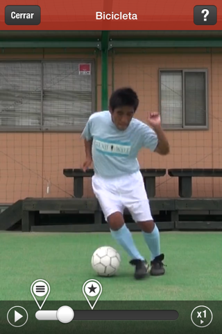 A cámara lenta Técnicas de Fútbol  Método "Ginga" de proteger el balón screenshot 3