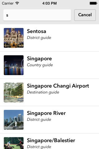Singapore Free Offline Travel Guide screenshot 2