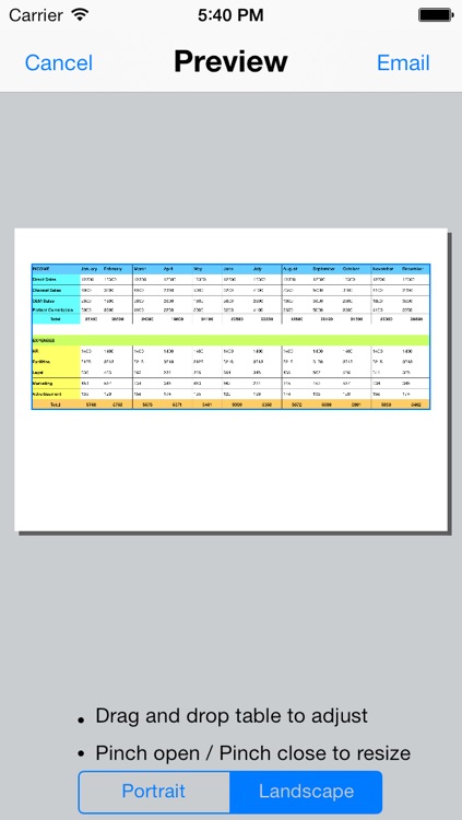 Office touch: word processor + spreadsheet file editor