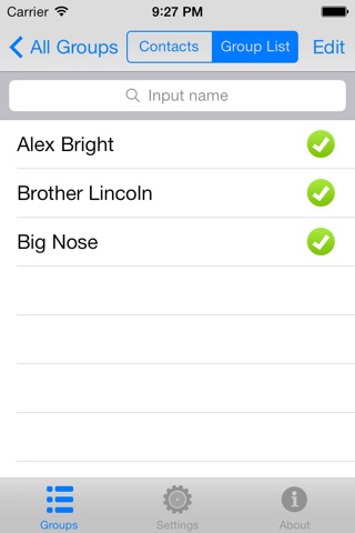 Contacts Group Manager for Your Address Book Pro HD screenshot 4