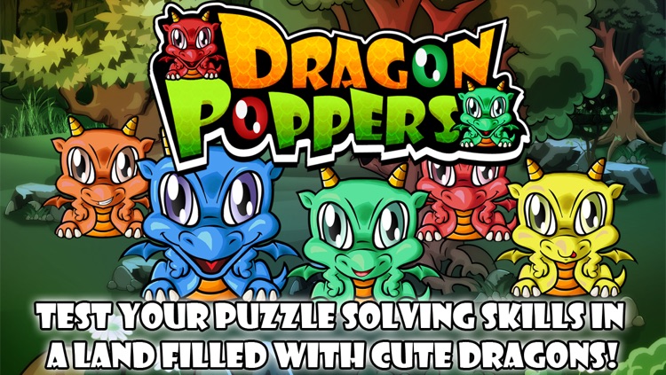Dragon Poppers HD - Free Creatures Match & Crazy Power Puzzle Game