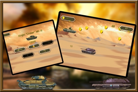 Fast Tank - Rapid Action Desert Combat With Cruiser Tanks (Free) screenshot 3