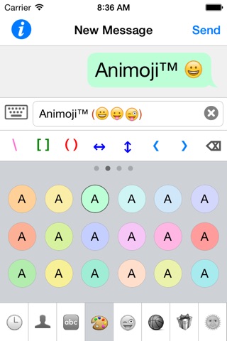 Animoji™ - Free Animated Texting [Patent Pending] screenshot 2