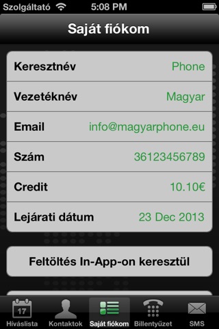 MagyarPhone screenshot 4