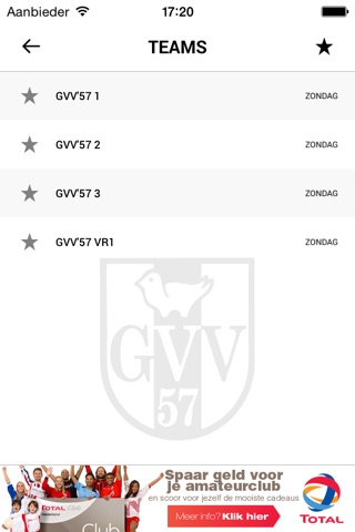 GVV'57 screenshot 3
