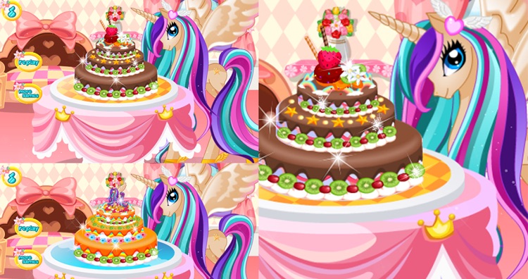 Pony Princess Cake Decoration