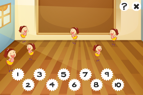 A classroom counting game for children: learn to count numbers 1-10 screenshot 3