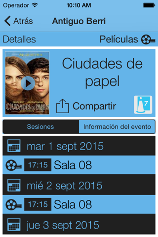 Cines GrupoSade screenshot 4