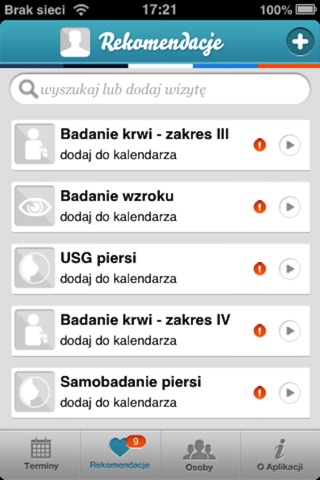 Zdrowy Kalendarz screenshot 3