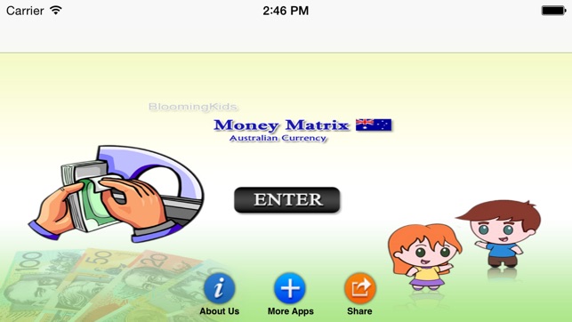 Money Matrix (Australian Currency)