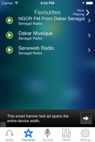 Senegal Radio Recorder Newspaper screenshot 3