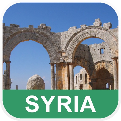 Syria Offline Map - PLACE STARS