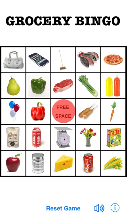 Grocery Bingo screenshot-4