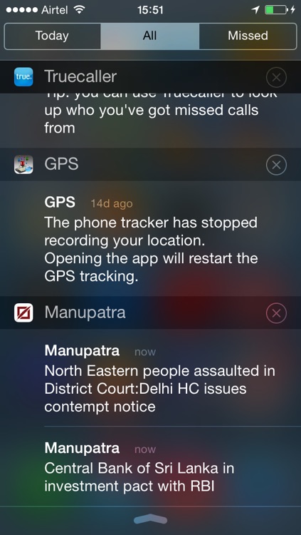 Manupatra for iPhone