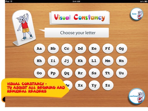 Learning to Read with Byron - Visual Constancy screenshot 3