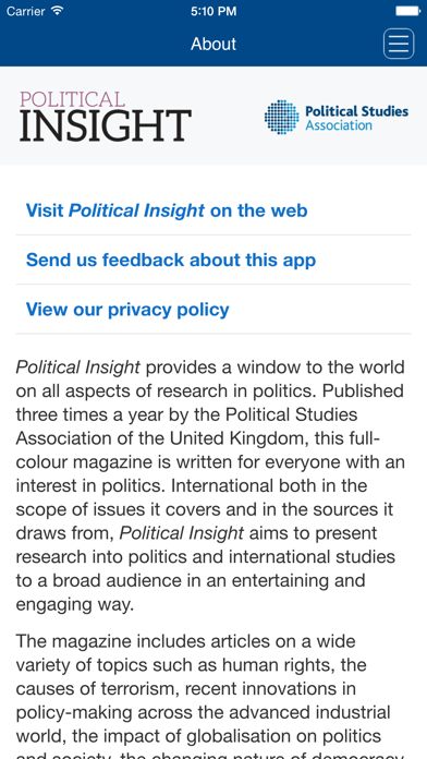 How to cancel & delete Political Insight from iphone & ipad 4