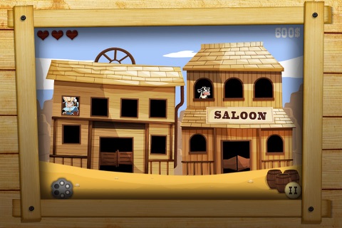 Wild Wild West Sheriff Shooter HD Free - Shoot The Evil Bandits and Save the Animals screenshot 2