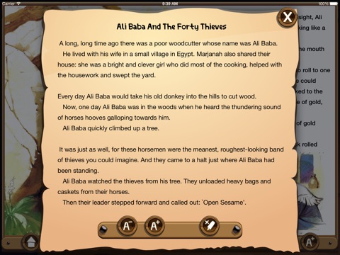 Ali Baba and the forty thieves English screenshot 4