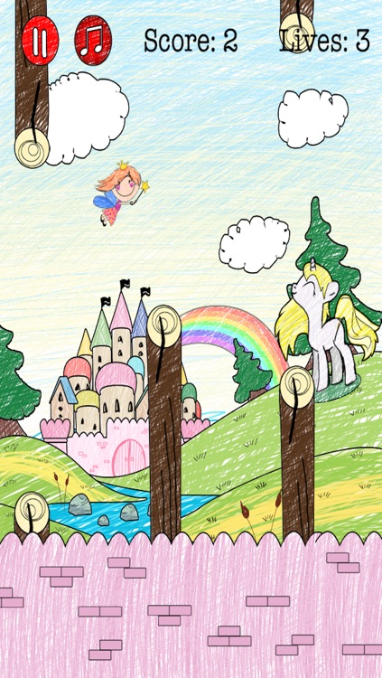 Princess Fairy Flight School Enchanted Quest Free screenshot-3