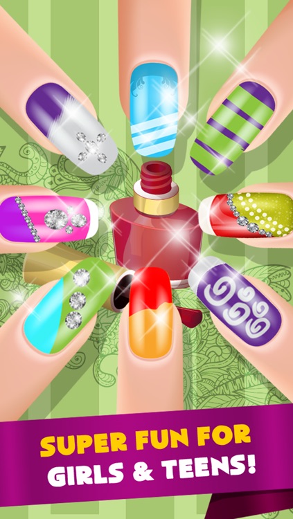 A Best Friends Sleepover Nail Salon Maker - Free Games screenshot-4