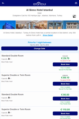 IstanbulHotels.travel - Hotel Booking System screenshot 3