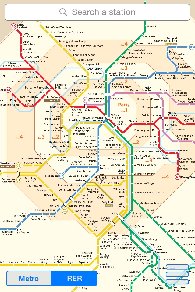 Paris Métro Map screenshot 4