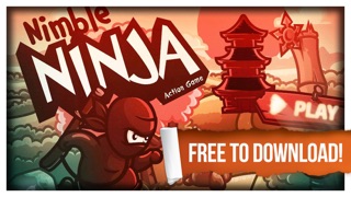 Nimble Ninja - Action Game Screenshot on iOS
