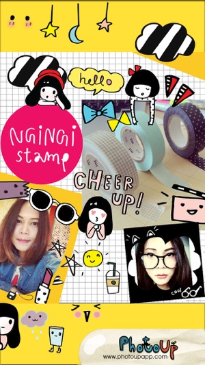 NgiNgi Stamp by PhotoUp- Doodle and cute stamps for decorati(圖4)-速報App