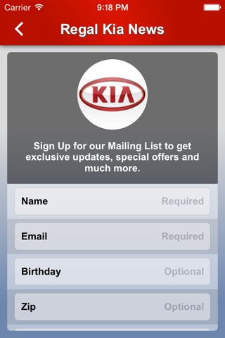 Regal KIA - Florida's Only KIA Dealership Offering A Lifetime Warranty! screenshot 3