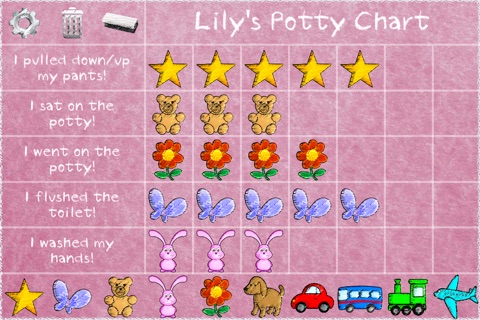 Potty Charts screenshot 2