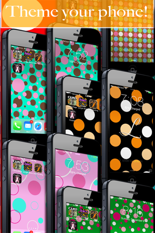 Polka Dot my Phone! - FREE Wallpaper & Backgrounds screenshot 4