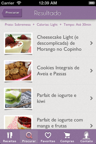 Receitas Figos & Funghis screenshot 4