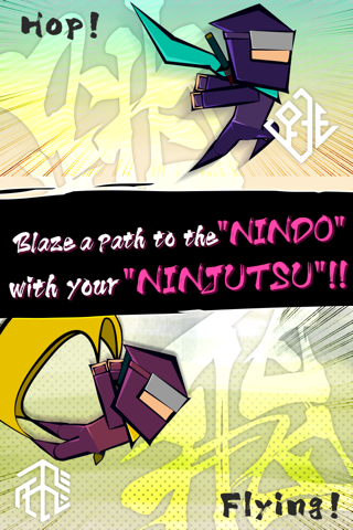 NinjaHop! Extreme hard action! screenshot 4