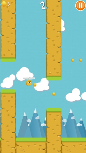 Twirly Bird: Big Blue Mountain Flappy Re