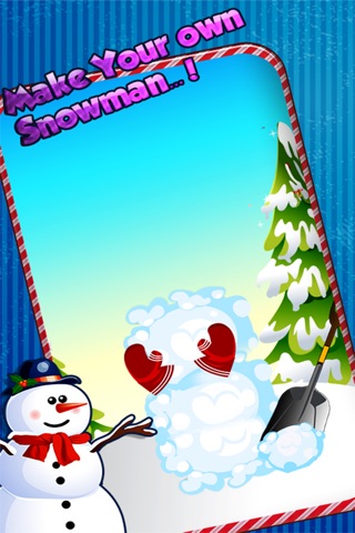 Snowman Maker – Free frozen cool white winter holidays game for girls& everyone! screenshot 2
