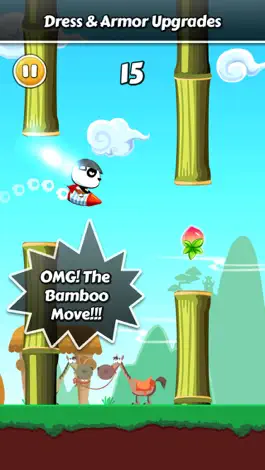 Game screenshot Kung Fu Poo - Tiny Flying Panda mod apk