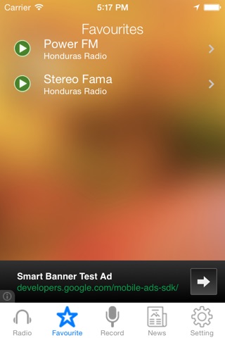 Honduras Radio News Music Recorder screenshot 3