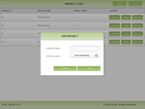 Primador Energy Calculator screenshot 2