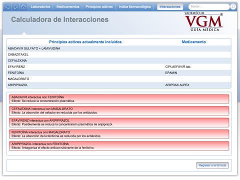 Vademécum VGM México screenshot 3