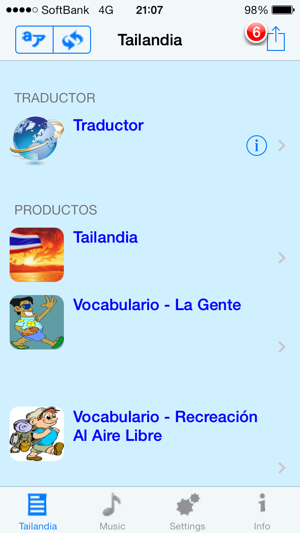 Tailandés - Talking Spanish to Thai Translator and Phraseboo(圖4)-速報App