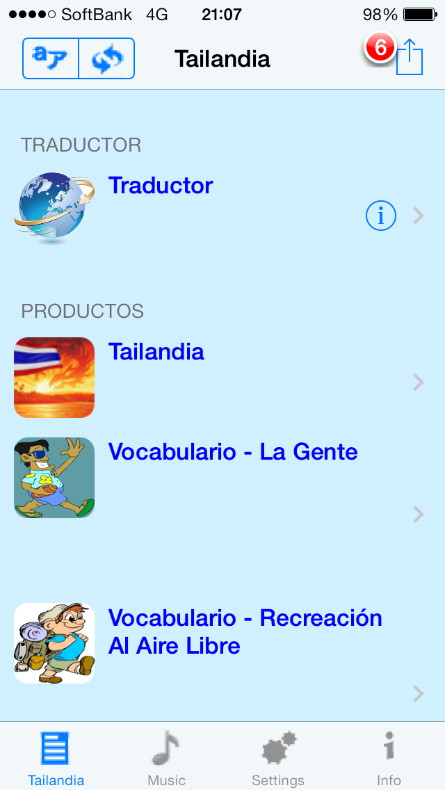 Tailandés - Talking Spanish to Thai Translator and Phrasebook