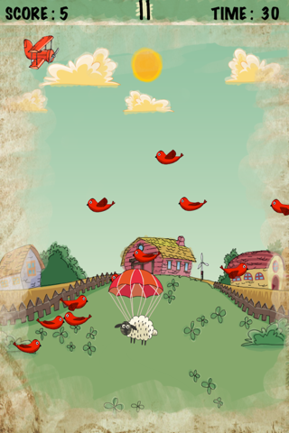 Counting Down Sheep - Happy Fall Parachute Home screenshot 3