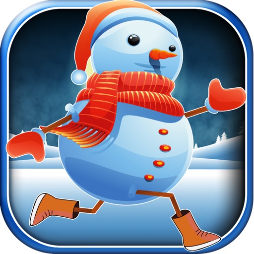 Frozen Snowman Rush! - Winter Runner Escape - Free icon