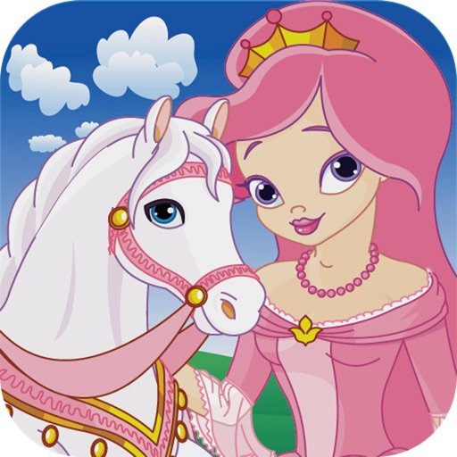 Princess Pony - Matching Memory Game for Kids And Toddlers who Love Princesses and Ponies Icon