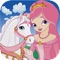 Princess Pony Matching Memory Game is set in the world of the Princess, her siblings and their fairy protectors