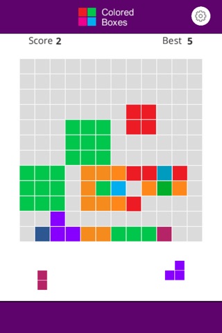 Colored Boxes Rotate - Blocks puzzle Obsession screenshot 2