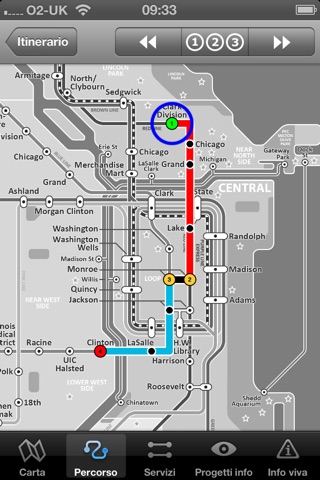 Chicago Metro - Map and route planner by Zuti screenshot 2