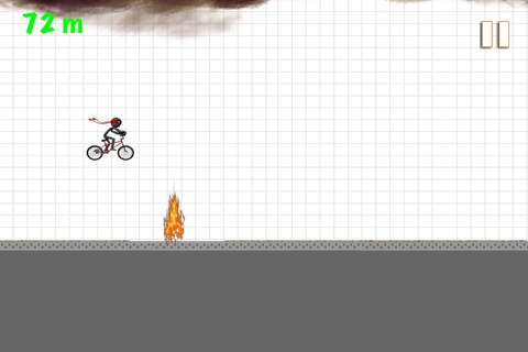 Crazy Stickman Biker - Xtreme Bike Stunts screenshot 3