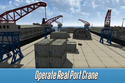 Harbor Tower Crane Simulator 2017 screenshot 3