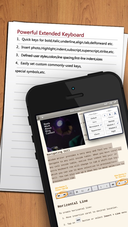 Word To Go Plus - Document Writer for Microsoft Office Word screenshot-3
